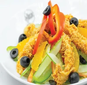 Crispy Chicken Salad